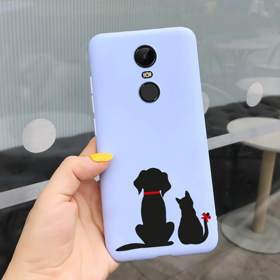 Кий мультяшный чехол для Xiaomi Redmi 5 Plus Redmi5 силиконовый мягкий чехлы телефонов