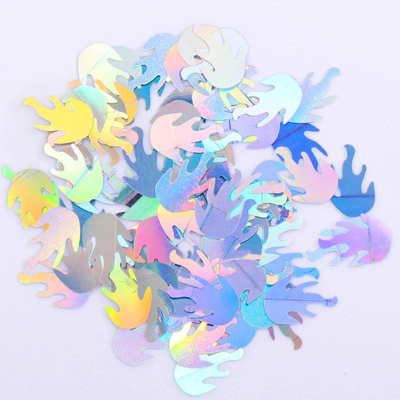 Блестки для ногтей с Кленовым листом блестки дизайна хлопья в форме снежинки