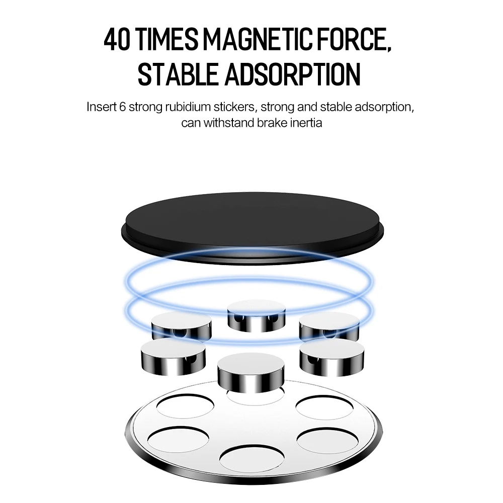 Магнитный автомобильный держатель для телефона с вентиляционным отверстием