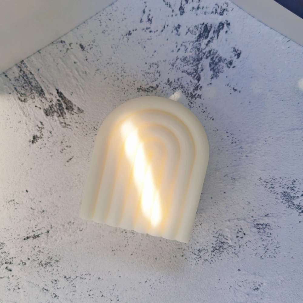 Новейшая симпатичная силиконовая форма в стиле бохо с радужными сводами и