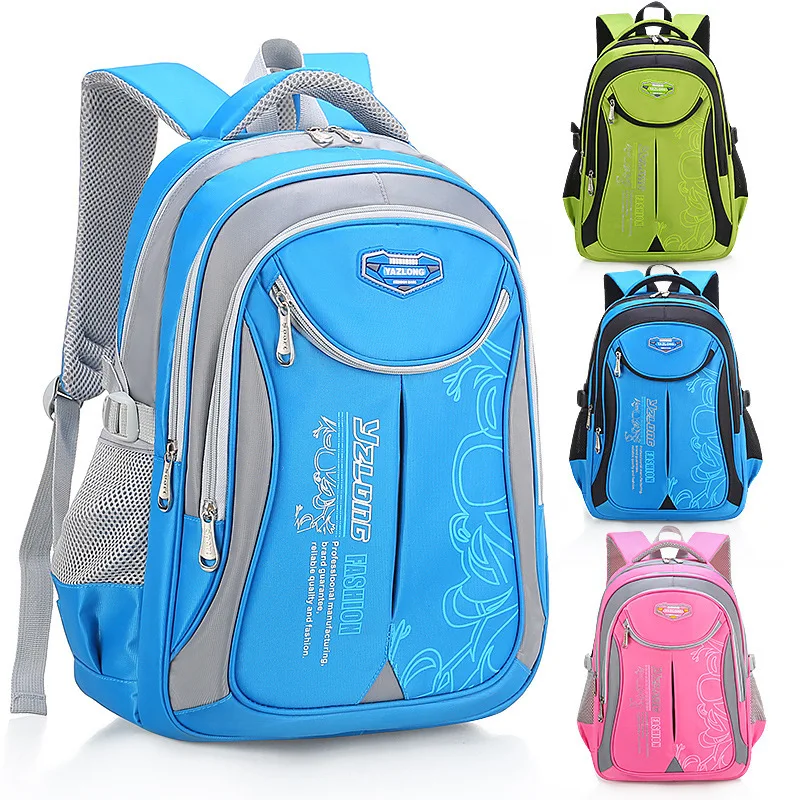 Рюкзак школьный, детские школьные ранцы для мальчиков и девочек, водонепроницаемые Рюкзаки для подростков, вместительная сумка-портфель