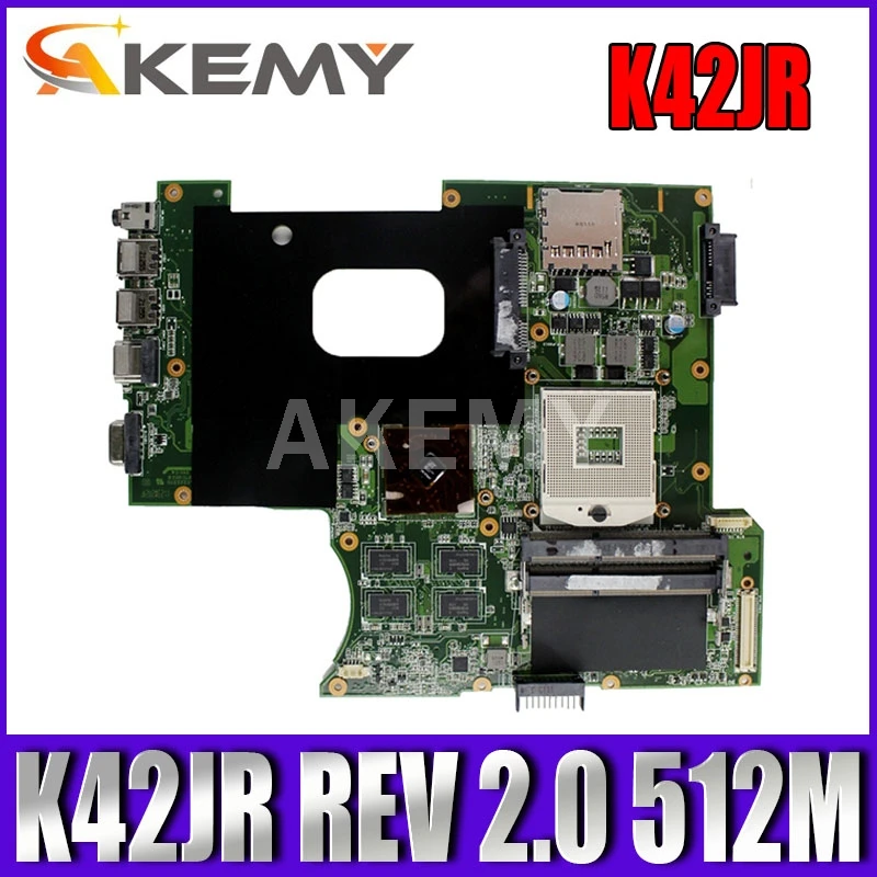 Akemy для For Asus K42JR материнская плата ноутбука REV 2 0 HM55 DDR3 k42j A40J K42JZ K42JB K42JY 100%