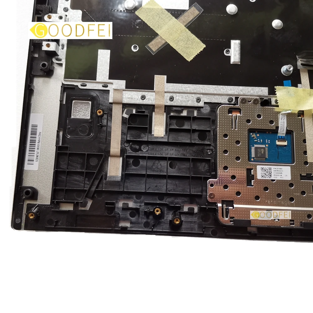 

New Original For Lenovo Yoga 520-14 520-14IKB FLEX 5-14 Palmrest Upper Case Cover + US Keyboard Touchpad Silver without Backlit