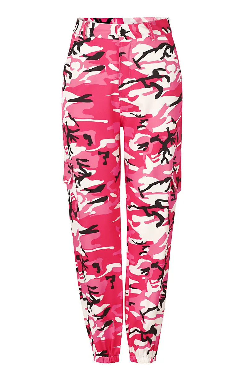 

Donsignet Women's Pants Fashion Spring and Autumn Loose Sports 7-color Camouflage Casual Trousers Pants Women Stacked Leggings