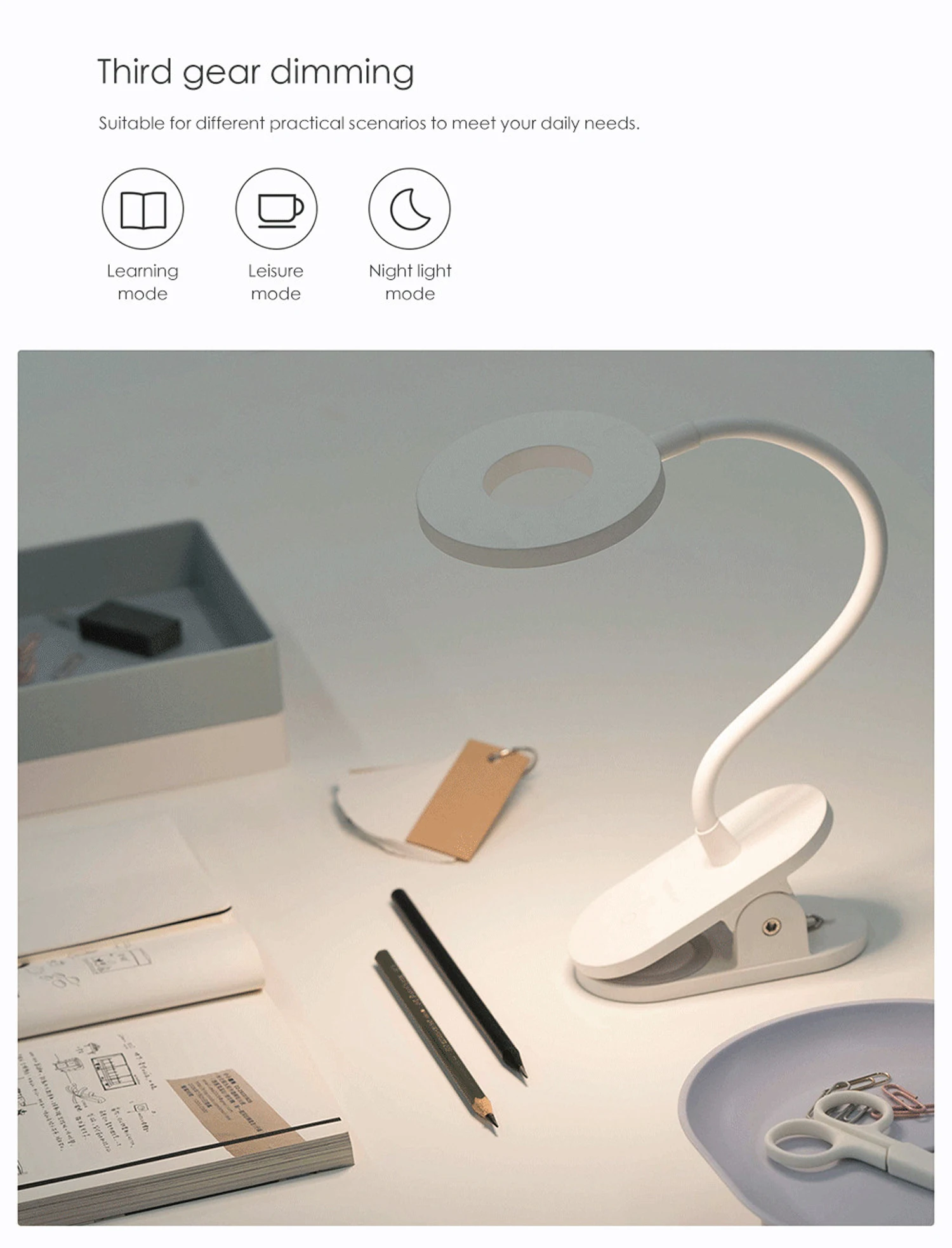 Xiaomi Yeelight светодиодный настольный светильник для глаз настольная лампа USB Настольная лампа с аккумулятором лампа с затемнением для чтения лампа для спальни офиса