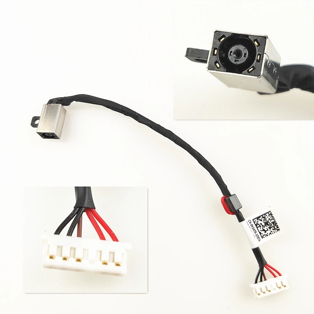 Новый разъем постоянного тока для DELL 5551 5552 5558 5559 DC in Cable DC301UD00 CN 0KD4T9 Бесплатная