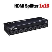 4kx2k hdmi splitter 1x16 video distributor converter 4k 3d hd 1080p 1 in 12 16 out for ps3 ps4 xbox dvd computer pc output to tv