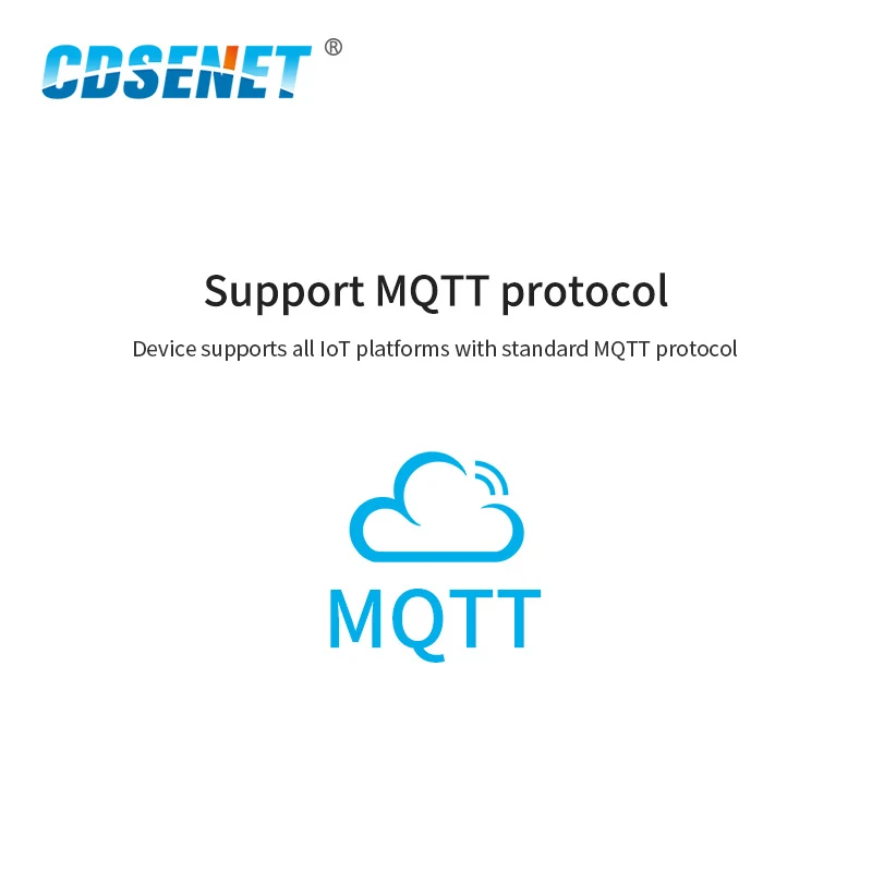 RS485/RS422 в Ethernet MQTT E810 DTU V2.0 промышленный конвертер Modbus модем|Фиксированные