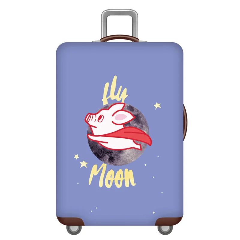 J Luggage cover Эластичный Чехол для багажа, защитный чехол для багажа, Чехол для багажа 18-32 дюймов, чехол для чемодана, пылезащитный чехол, аксессуары для путешествий - Цвет: J Luggage cover
