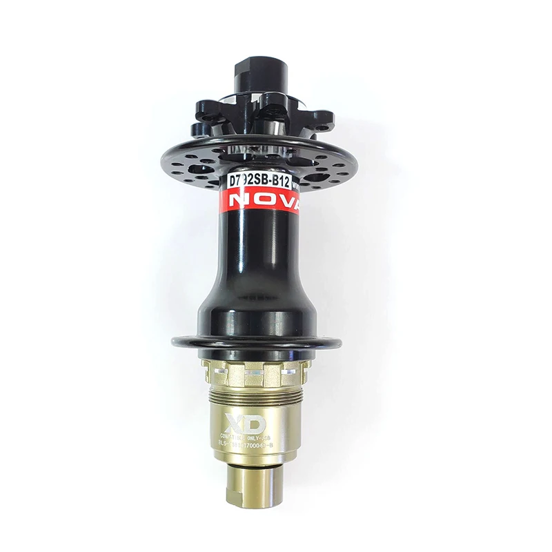 Велосипедные запчасти Novatec MTB j hook boost 6 колец Φ дисковый тормоз 28H 32H черный 110*15 мм 148