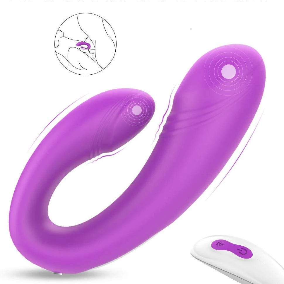 Клиторальный G-spot вибратор для пар беспроводной дистанционный анальный