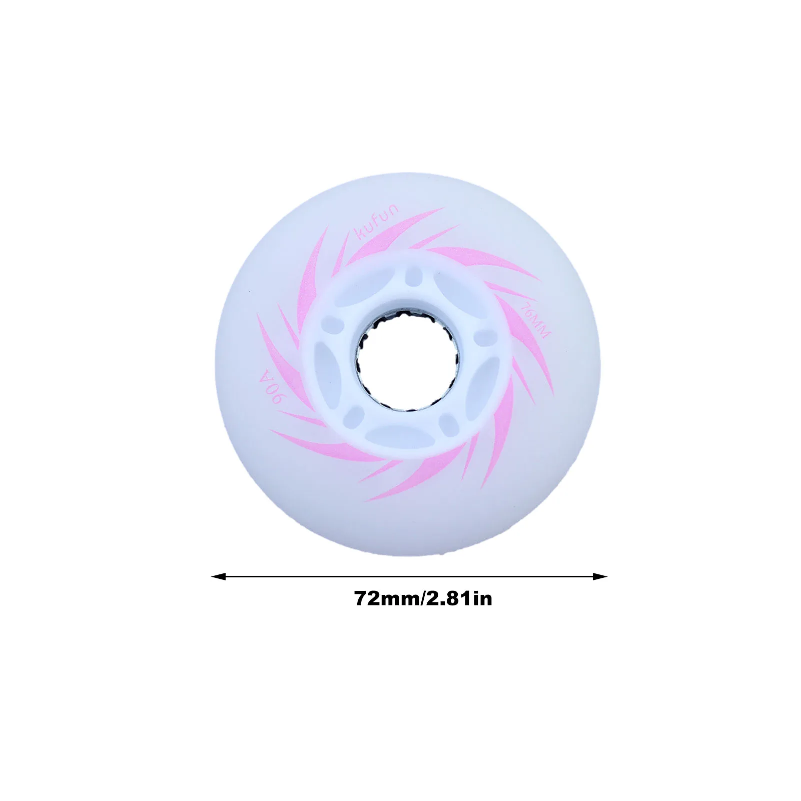 

Luminous LED Lighting Inline Skate Wheels 72mm Slalom Roller Skating Flashing Tires Roller Skate Accessories