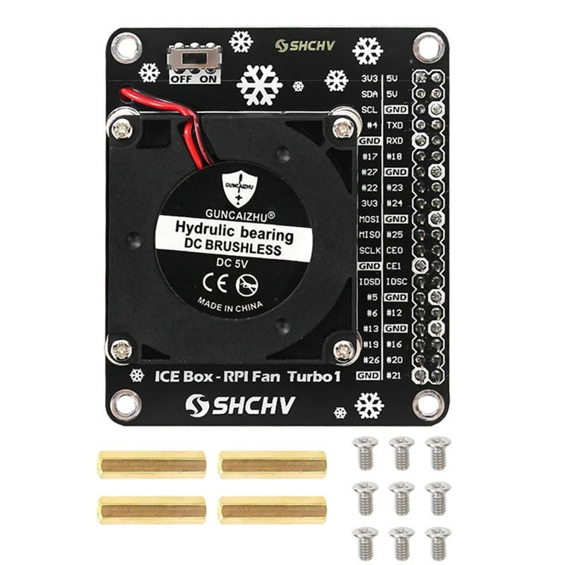 

Распродажа: Расширительная плата охлаждающего вентилятора Raspberry Pi 4 GPIO светодиодный светодиодсветильник кой, мини-Турбовентилятор для RPI 4 м...