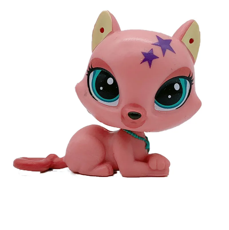 Маленькие модели животных игрушки зоомагазин мини кошка щенок старые фигурки