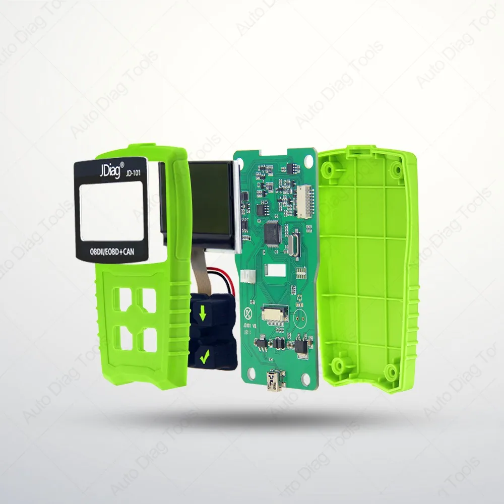 Новый автомобильный диагностический сканер JD101 OM123 считыватель кодов OBD2 PK ELM327 V1.5