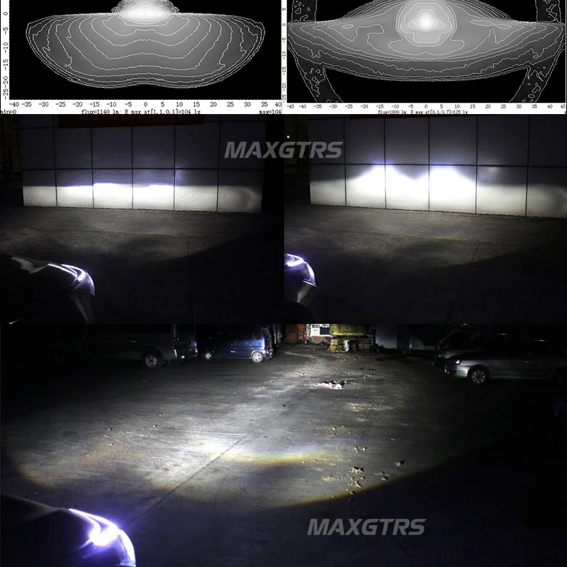 

Universal 2.5 inch 2.8" Auto Bi-LED Projector Lens Headlight 55W 6000K High Low Beam Auto LED Lighting Car Retrofit Autoparts