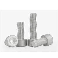 m6m8m10 aluminum alloy screw din912 cup head socket head cap screws cylindrical head socket head cap screws
