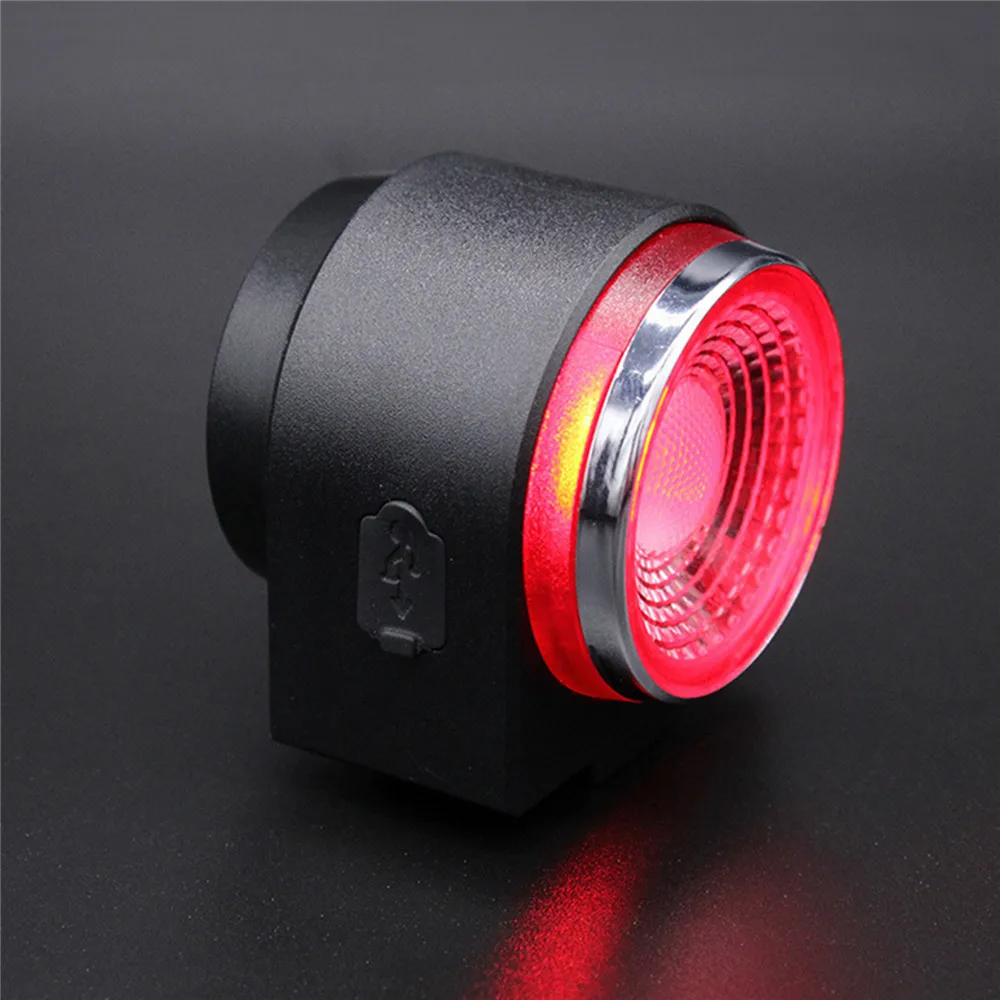 

Bicycle Smart Taillight Anti-theft Alarm Bike Warning LED Tail Light Waterproof Night Safety Cycling Flashlight Lamp Accessories