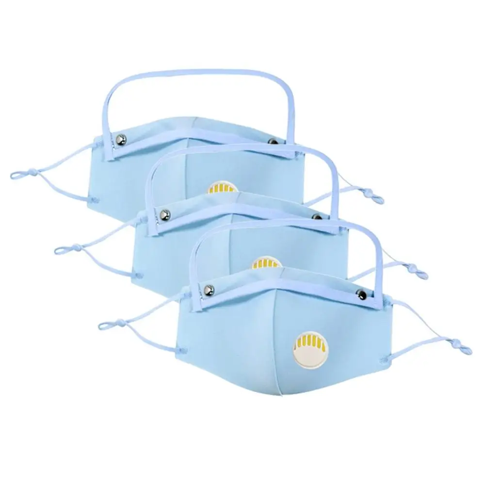 Маска для лица многоразовая Защитная со съемным выпуклым клапаном 3 шт. | Дом и сад