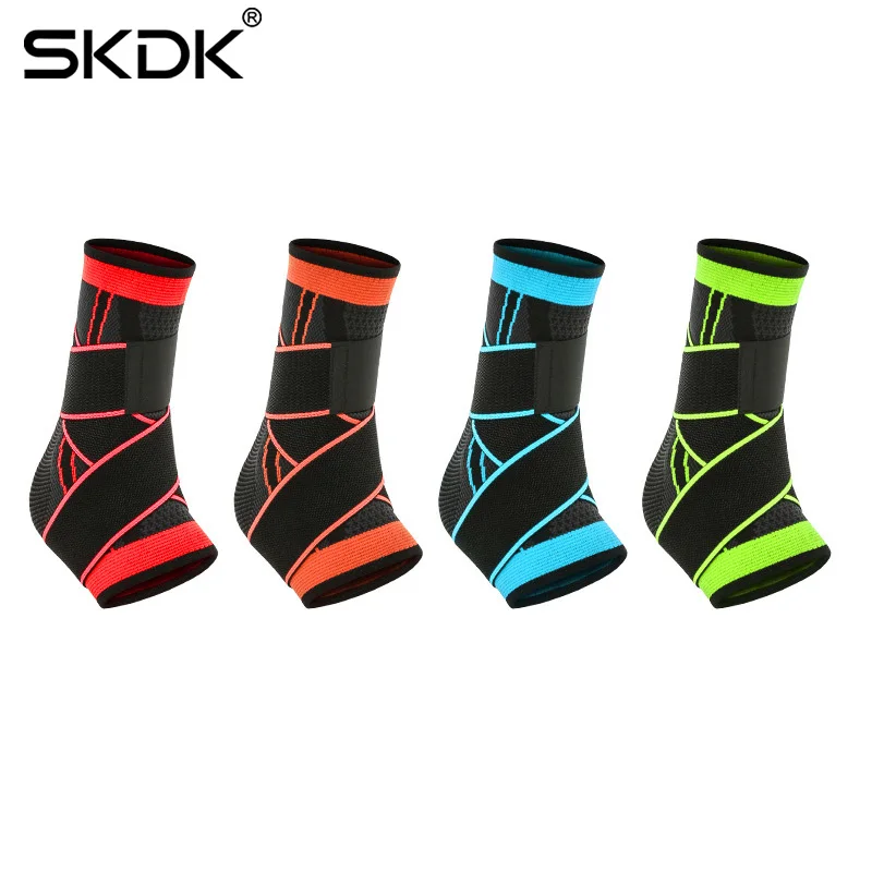3d фиксатор голеностопа SKDK с ремешком для баскетбола спортзала бадминтона
