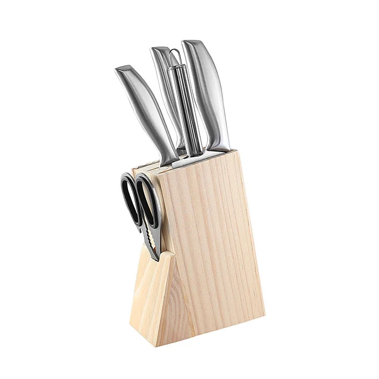 

Stainless Steel Kitchen Knives Set Tools Kitchen Knife Scissors Knife Sharpener Chef Slicer Nakiri Paring Chopping Knife Holder