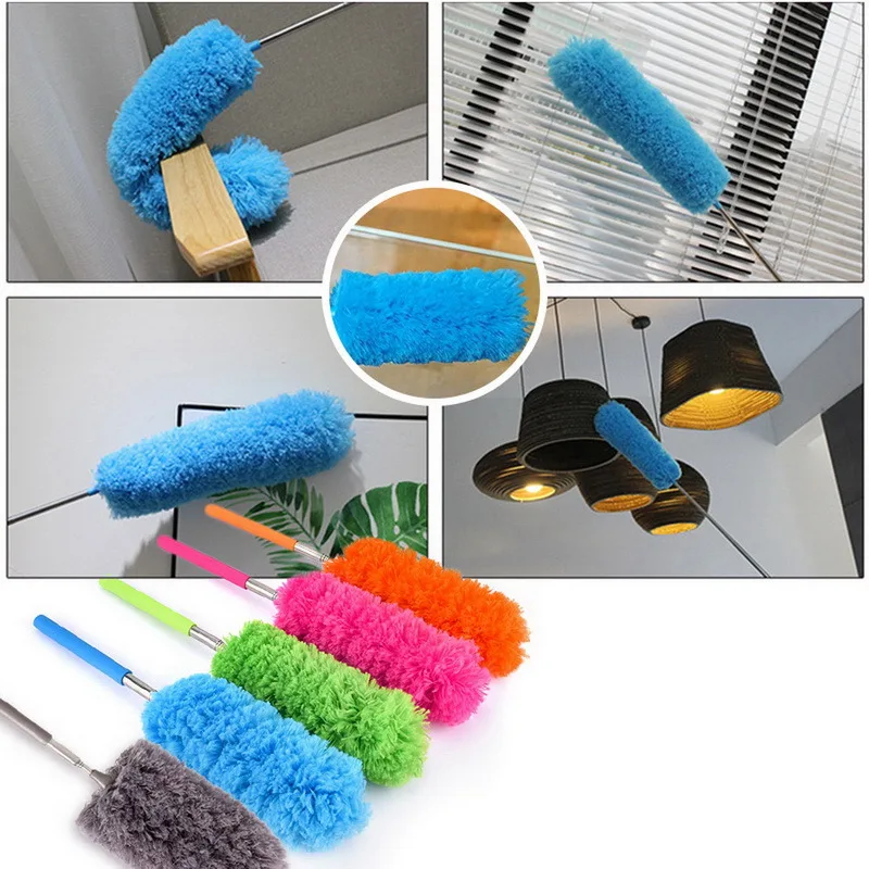

Microfiber Extendable Duster Brush Hand Dust Cleaner Anti Dusting Brush Home Air-condition Car Furniture Cleaning