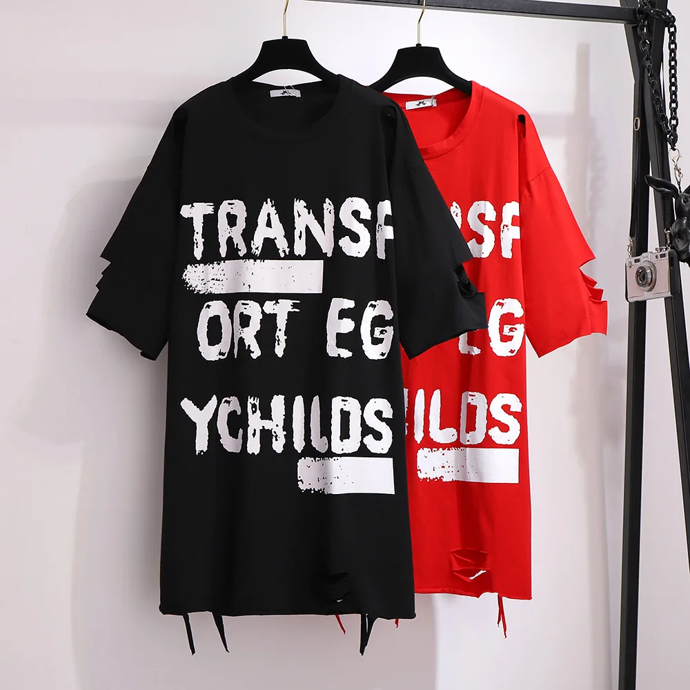 

Женская свободная футболка с коротким рукавом, размеры 3XL, 4XL, 5XL, 6XL, 7XL