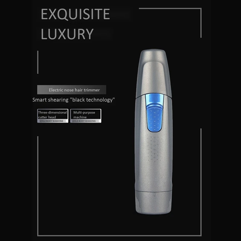 Новый электрический триммер для волос в носу чистки ушей и лица бритва удаления