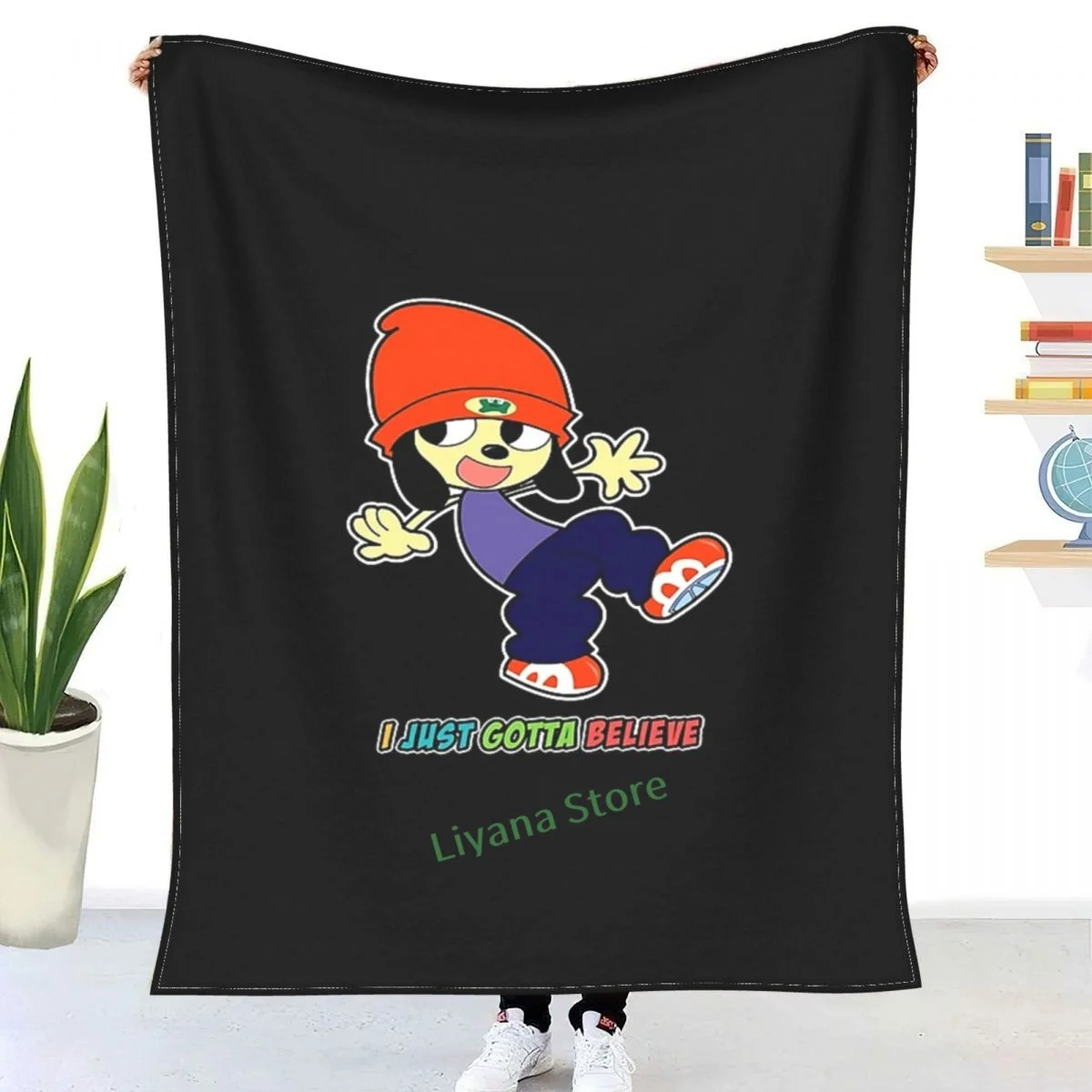 

Parappa - I Just Gotta Believe Throw Blanket 3D printed sofa bedroom decorative blanket children adult Christmas gift