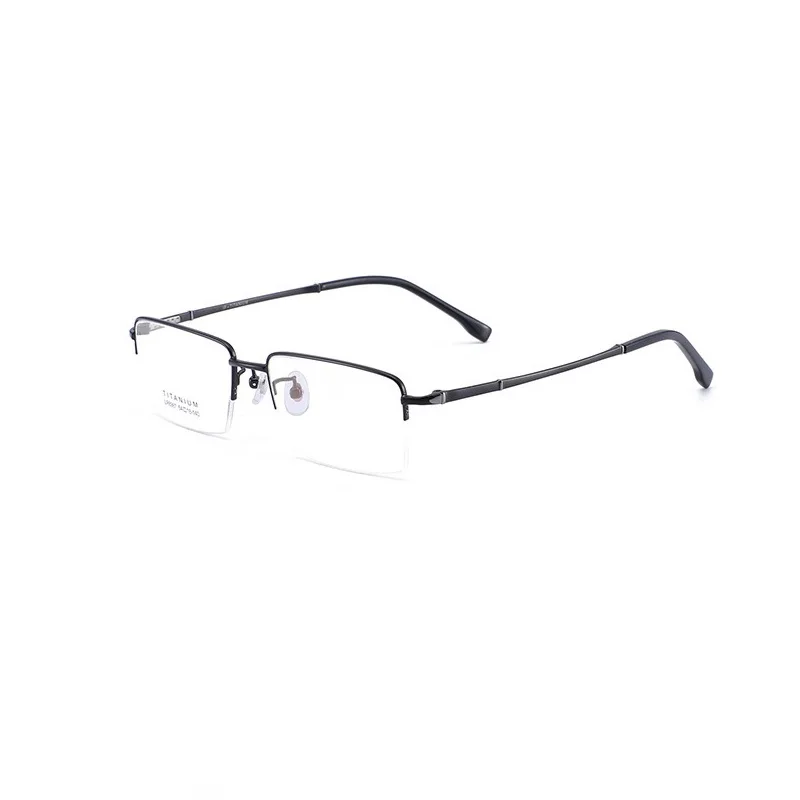 

Width-140 Pure Titanium eyeglasses frame For Men Brand designer Glasses suit reading glasses optical prescription myopia lenses