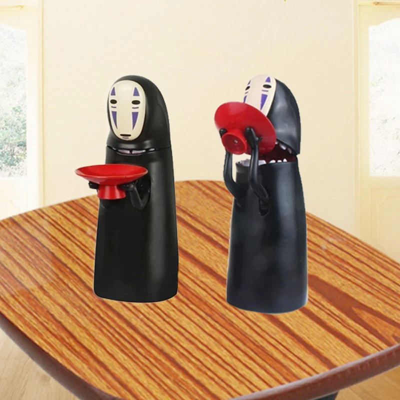 Электронный Безликий человек Копилка призрак фигурка монета мультфильм без лица