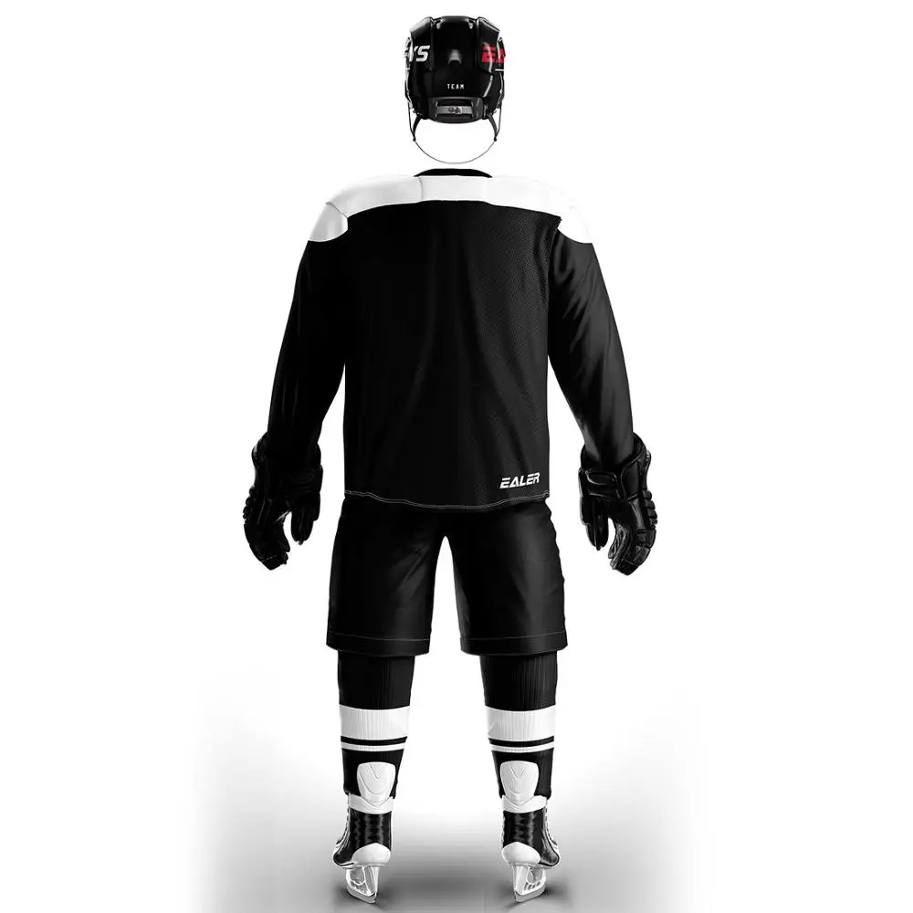 EALER Free Shipping Vintage Ice Hockey Training Jerseys Set Print Oilers Logo Spot Cheap high quality H6100-9 | Спорт и развлечения
