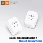 Умная розетка Xiaomi Mijia Smart Socket 2, Bluetooth Gateway Edition, статическая мощность, удаленный отсчет времени, Интеллектуальная связь, работа для Mijia