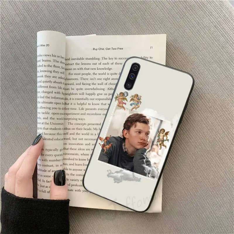 

Famous actors TOM HOLLAND Phone Case For Samsung galaxy S 9 10 20 A 10 21 30 31 40 50 51 71 s note 20 j 4 2018 plus
