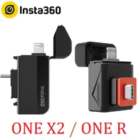 insta360 one x2 one r quick reader sd card reader fast file transfer for insta 360 original accessories for iphone android