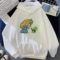 kawaii disney princess harajuku anime funny cartoon graphic hoodies women cute manga streetwear y2k aesthetic sweatshirt female