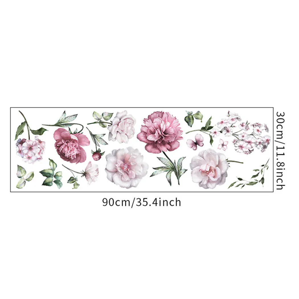 

Background Wall Stickers Flower Gifts Living Room Decor Nursery Decals