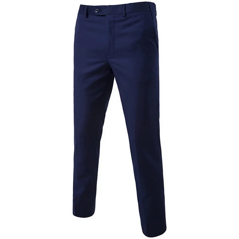 

Summer New Thin Casual Pants Men 4 Colors Classic Style Fashion Business Slim Fit Straight Cotton Solid Color Brand Trousers 6xl