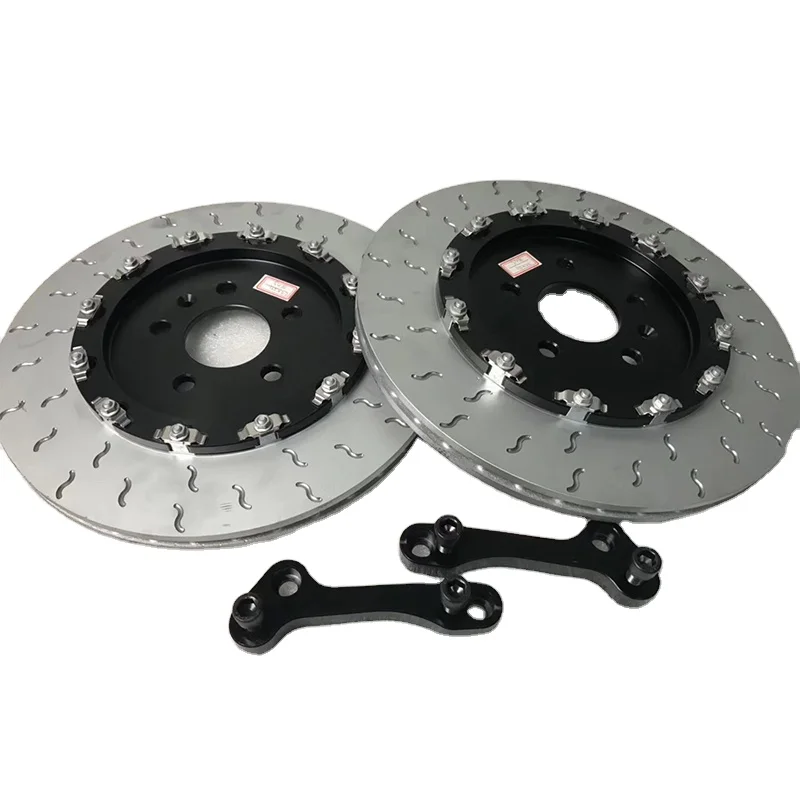 melhor Jekit Carro De Corrida Estilo Popular 355x22mm Flutuante Rotor E Suporte Apto Para Seat Leon Cupra/golf 7 Mk7 Aro 19 Traseira