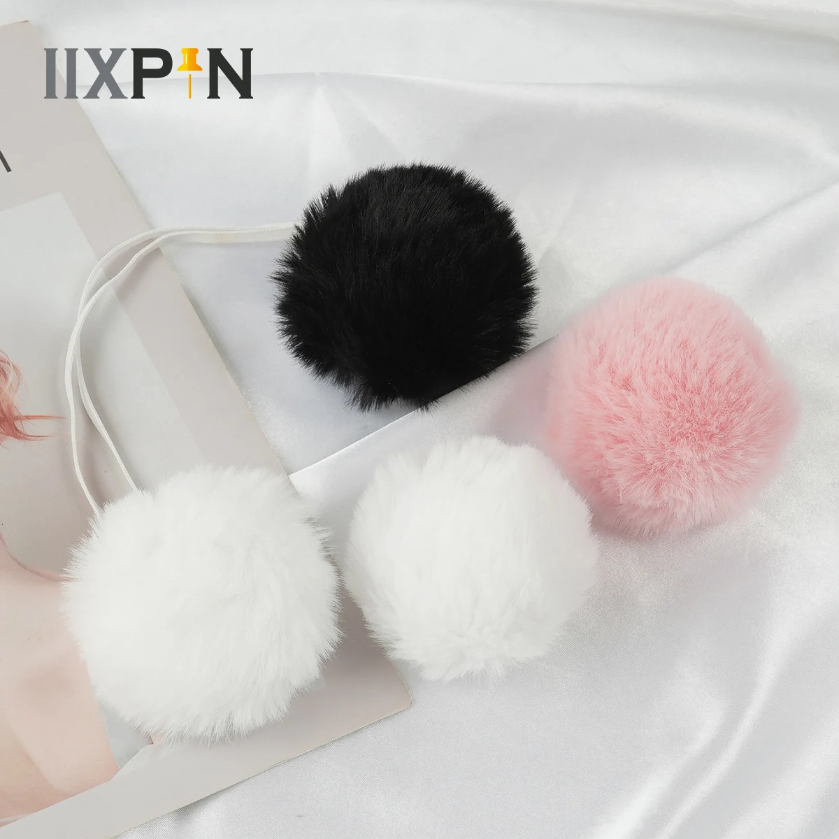 Кролик милый реквизит для косплея Женский маскарадный Готический хвост кролика