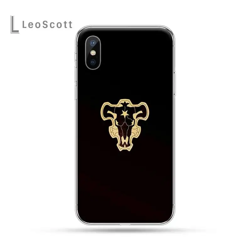 

Black Clover Japan anime Phone Case For iphone 12 5 5s 5c se 6 6s 7 8 plus x xs xr 11 pro max