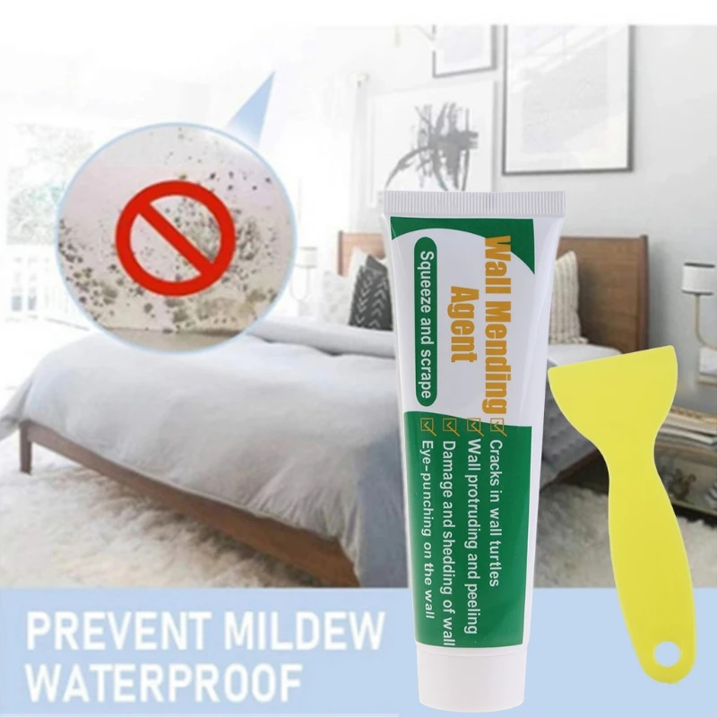 Household Wall Mending Agent for Filling the Holes of Drywall Patch Work Safe Mend Non-toxic Repair Cream | Обустройство дома