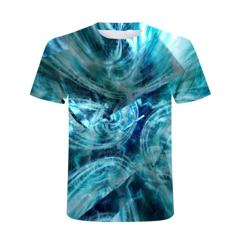 Футболка с круглым вырезом коротким рукавом и 3D-принтом | Мать ребенок