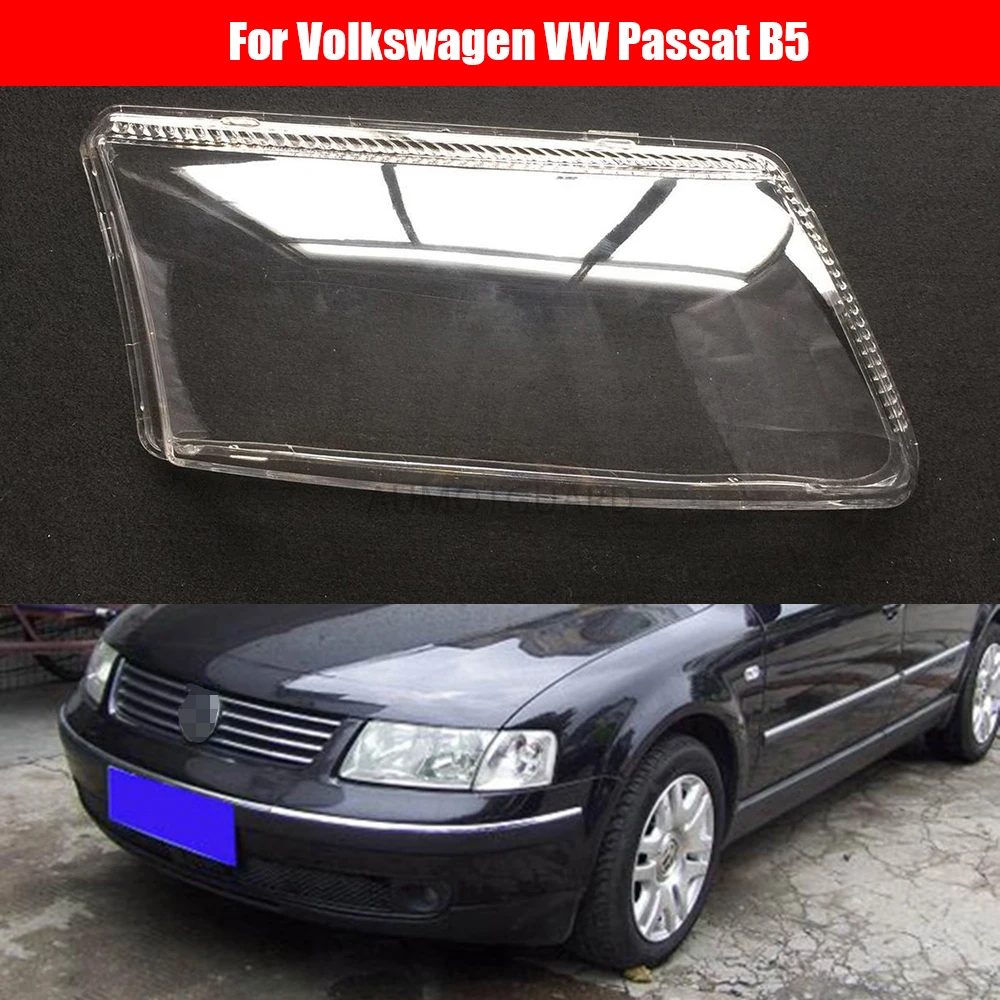 

Car Headlight Lens For Volkswagen VW Passat B5 Headlamp Lens Car Replacement Auto Shell Cover