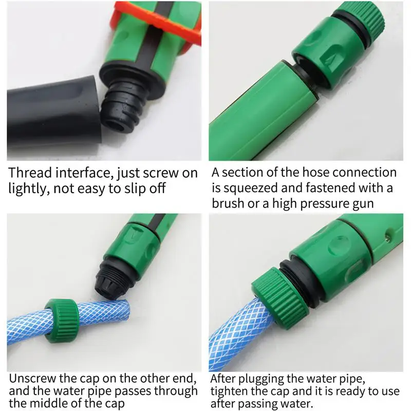 

Car Cleaning Kit Sturdy Vehicle Cleaning Set Assemblable Car Wash Brush Kit Anti-rust Vehicle Cleaning Tool Kit for Car