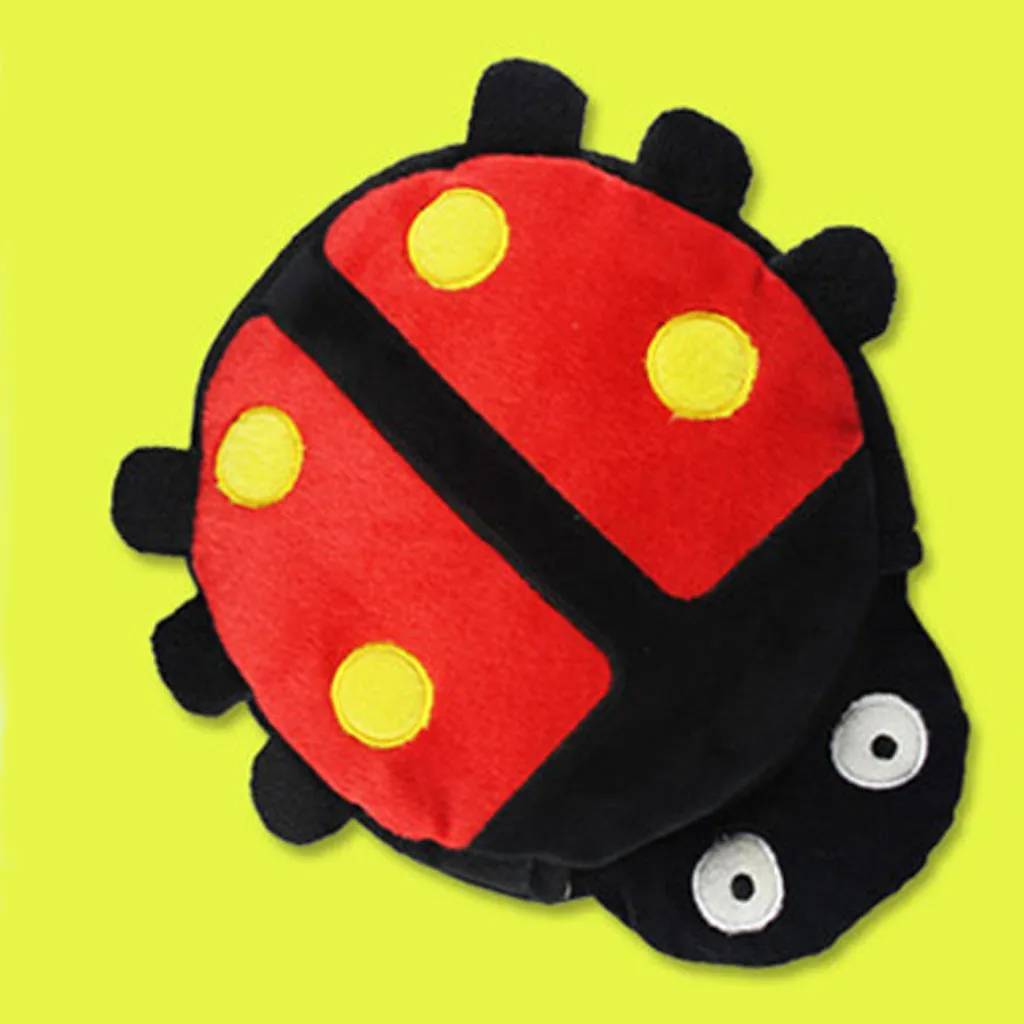 Модный USB грелка для рук коврик мыши милый нагревательный Черный Божья коровка