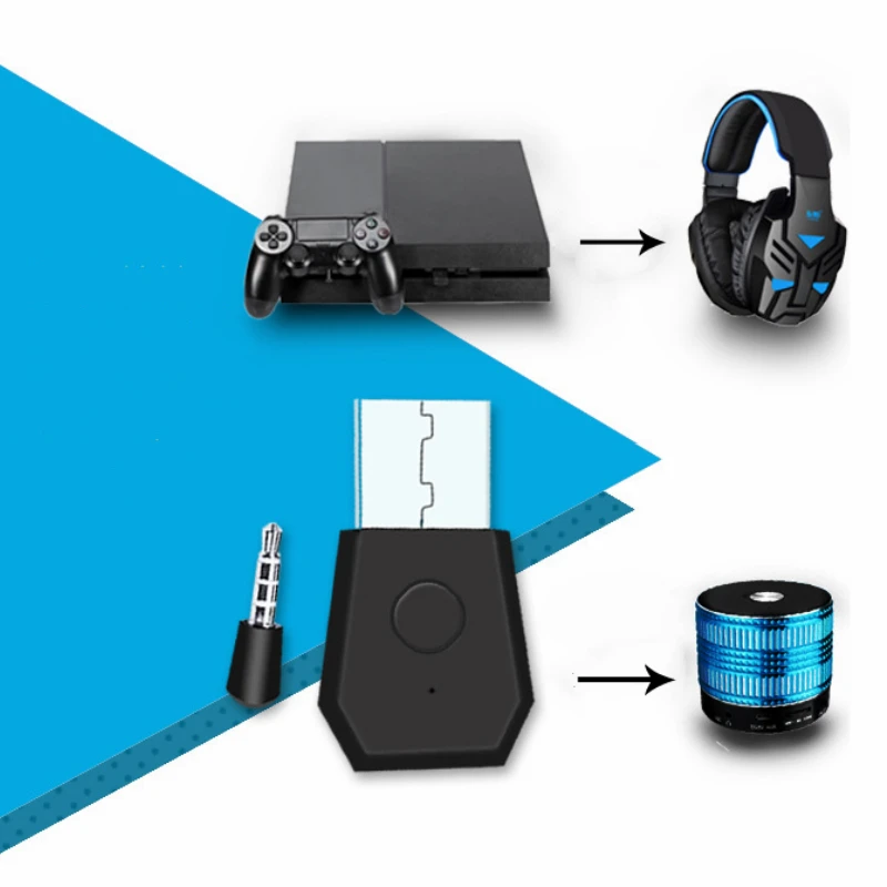 Usb-адаптер bluetooth для ps4 3 5 мм Bluetooth 4 0 + USB-адаптер EDR PS4 стабильная производительность