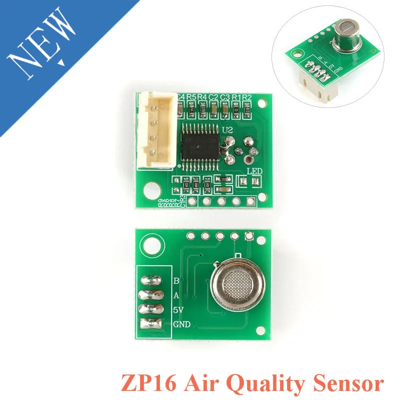 

ZP16 Digital VOC Air Quality Sensor Module For Detection Formaldehyde Benzene Carbon Monoxide Hydrogen Alcohol Ammonia Smoke
