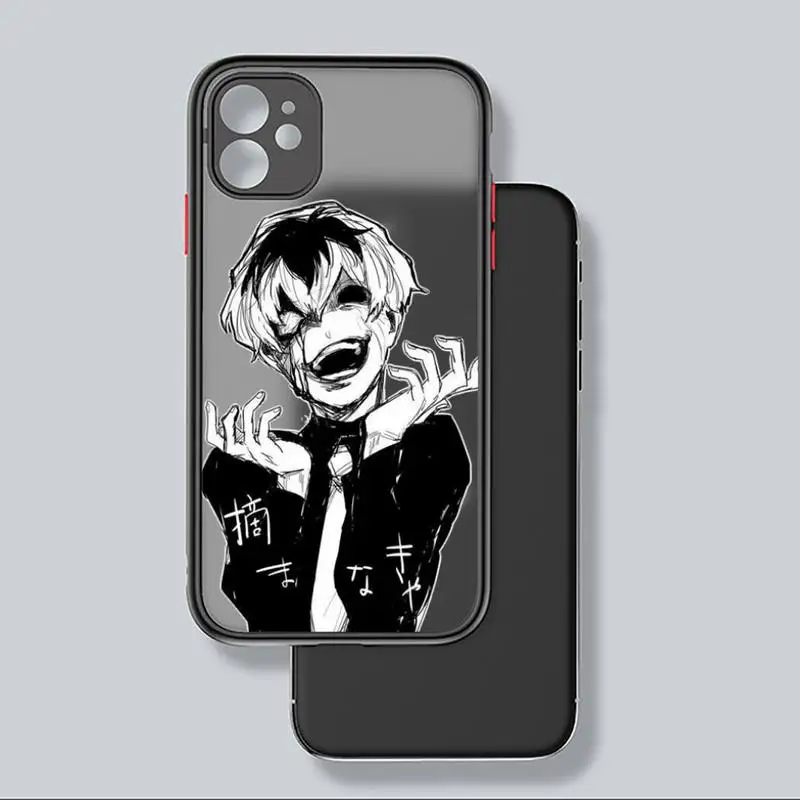 

tokyo ghoul Phone Case For iphone 12 11 8 7 plus mini x xs xr pro max matte transparent cover