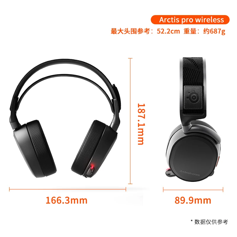 Оригинальные беспроводные Bluetooth-наушники steelрезы Arctis Pro профессиональная игровая